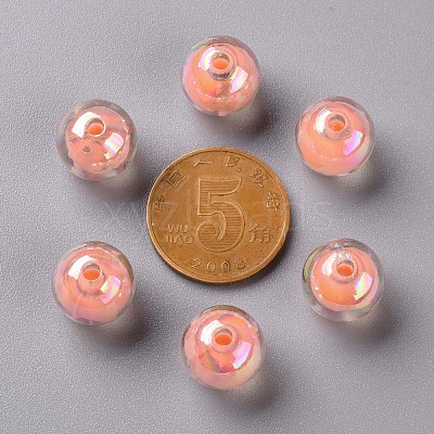 Transparent Acrylic Beads TACR-S152-16B-SS2109-1