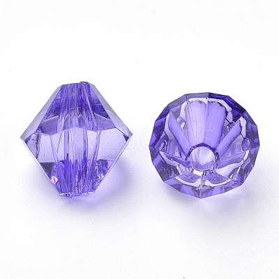 Transparent Acrylic Beads TACR-S146-4mm-20-1