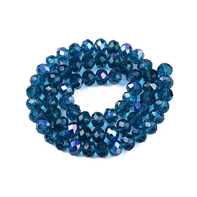 Electroplate Glass Beads Strands EGLA-A044-T8mm-L27-1