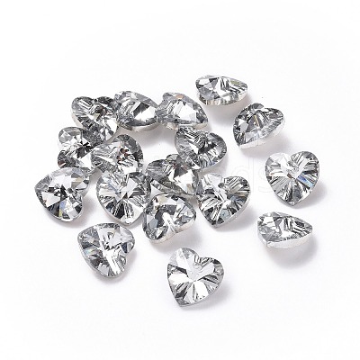 Romantic Valentines Ideas Glass Charms G030V14mm-32-1