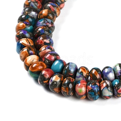 Natural Howlite Beads Strands G-A230-C01-02-1