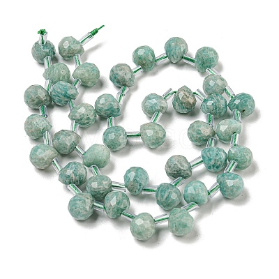 Natural Amazonite Beads Strands G-H297-B07-02-1