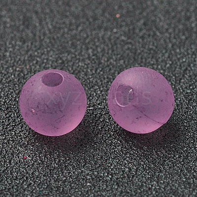 Transparent Acrylic Beads PL723-5-1