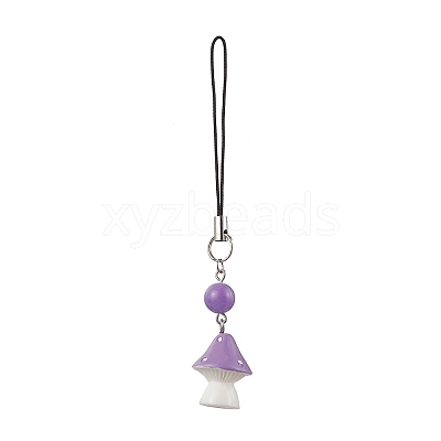 Opaque Resin Pendant Decorations HJEW-JM01712-03-1