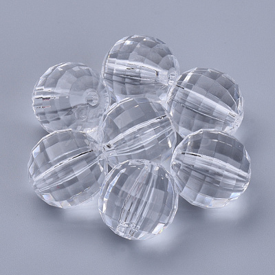 Transparent Acrylic Beads TACR-Q254-14mm-V01-1