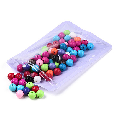 Macaron Color Plastic Yin-yang Resealable Bags OPP-N001-01D-04-1