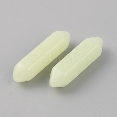 Synthetic Luminous Stone Double Terminated Points FIND-WH0416-97I-1