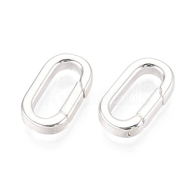 Brass Spring Gate Rings LS-KK-WH20009-01S-B-1