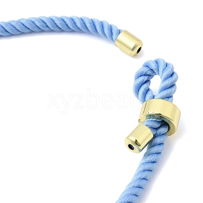 3MM Round Nylon Milan Cord Necklaces Making BJEW-H642-01G-32-1