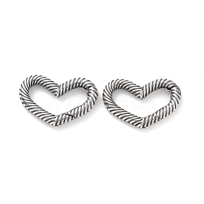 925 Sterling Silver Spring Gate Rings STER-D036-04AS-1