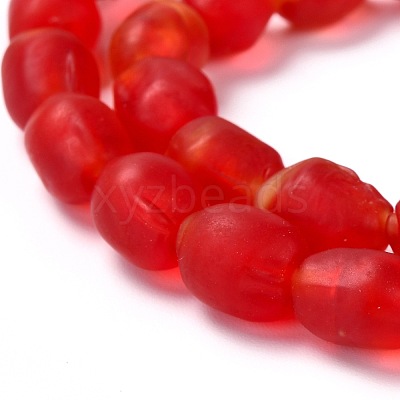 Handmade Lampwork Beads Strands LAMP-I022-28A-1