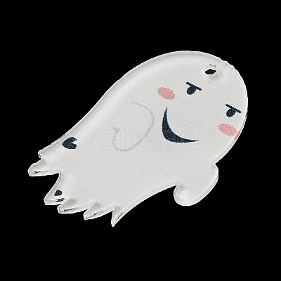 Halloween Printing Acrylic Pendants FIND-K017-05A-1
