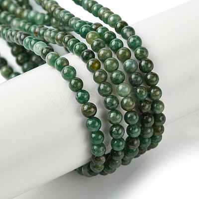 Natural African Jade Beads Strands G-K365-C08-01-1