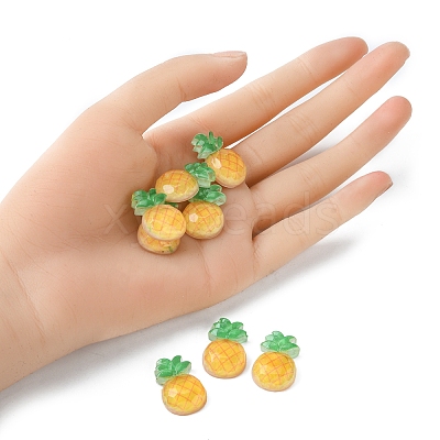 Translucent Resin Decoden Cabochons CRES-YW0001-06-1