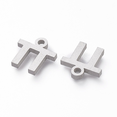 Tarnish Resistant 304 Stainless Steel Pendants STAS-A045-02P-1