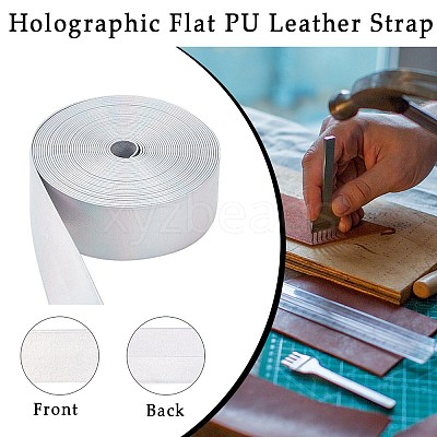 4.6~5M Laser Flat Imitation Leather Cord LC-GF0001-06E-01-1