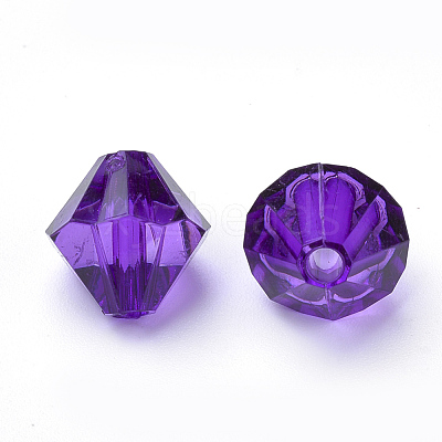 Transparent Acrylic Beads TACR-S146-10mm-21-1