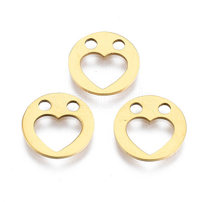 Ion Plating(IP) 201 Stainless Steel Charms STAS-T044-279G-1