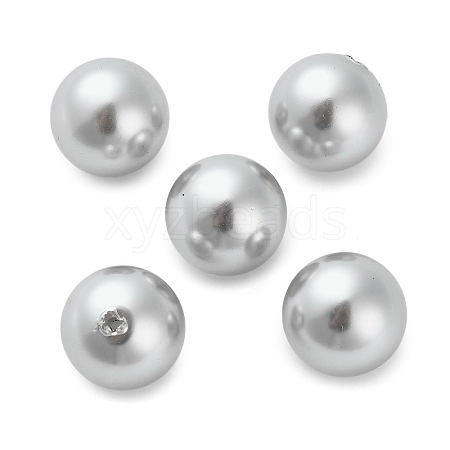 Baking Painted Pearlized Glass Pearl Round Beads HY-Q001-02C-04-1