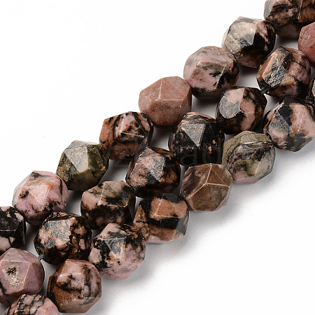 Natural Rhodonite Beads Strands G-S368-001C-1