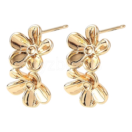 SHEGRACE Brass Stud Earring Findings XGRQ64594-871G-1