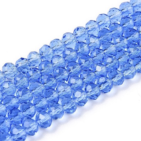 Glass Beads Strands EGLA-A044-T4mm-D14-1