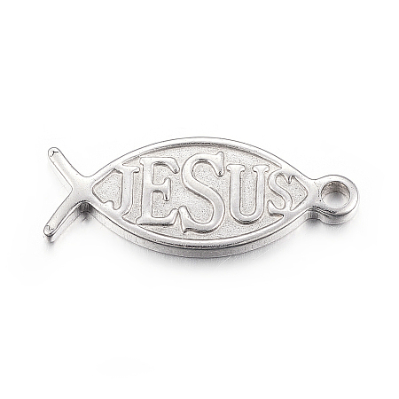 Non-Tarnish 304 Stainless Steel Pendants LS-X-STAS-E421-099P-1