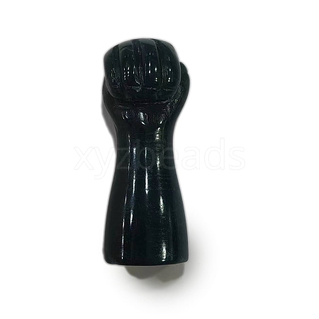 Natural Obsidian Ornament Decoration PW-WGE14E6-06-1