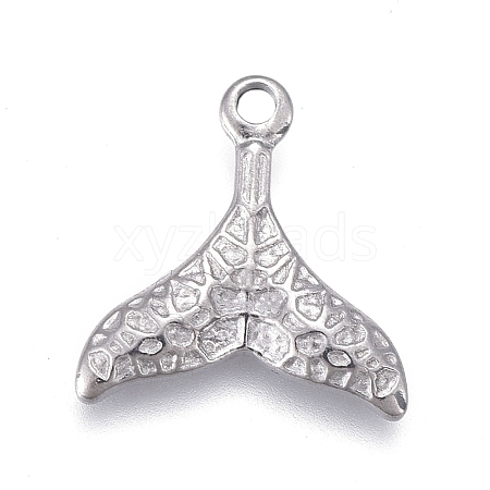 Non-Tarnish 304 Stainless Steel Charms STAS-F249-15P-02-1