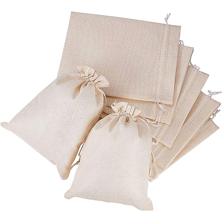 Burlap Packing Pouches Drawstring Bags ABAG-BC0001-07A-17x23-1