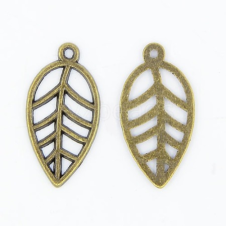 Tibetan Style Alloy Pendants TIBEB-A101914-AB-LF-1