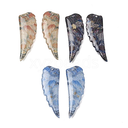 Luminous Transparent Epoxy Resin Pendants RE-CBAE738-03-1