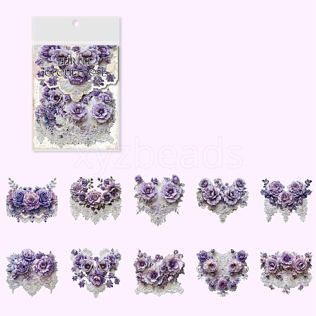 20 Pcs Herbal Ballads Vintage Stickers DIY-Z038-05C-1