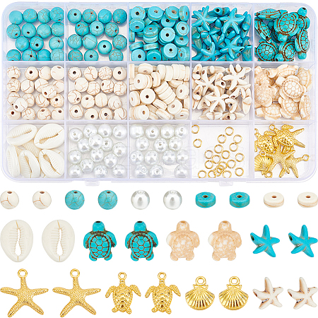 SUNNYCLUE DIY Jewelry Making Finding Kit DIY-SC0023-87-1