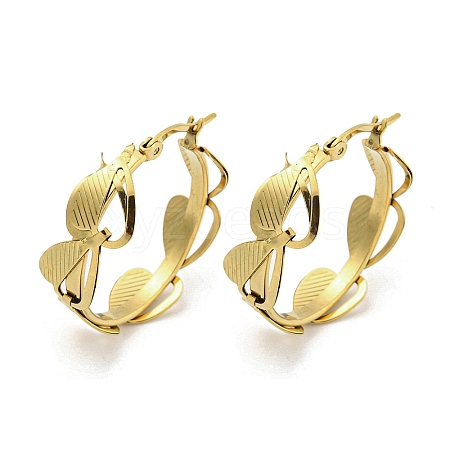 304 Stainless Steel Earrings for Women EJEW-E305-14G-01-1