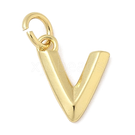 Brass Charms KK-I382-08G-V-1