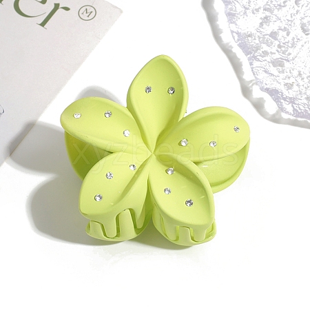 Flower Plastic Claw Hair Clips PW-WG78FE1-01-1