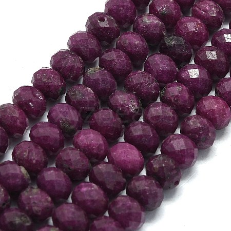 Natural Ruby Beads Strands G-G106-A46-05-1