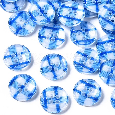 Resin Buttons BUTT-N017-01D-1