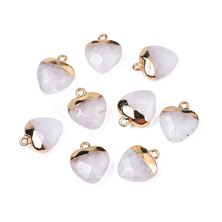 Natural Quartz Crystal Pendants G-S359-380-1