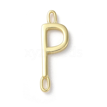 Rack Plating Brass Connector Charms KK-P245-07G-P-1
