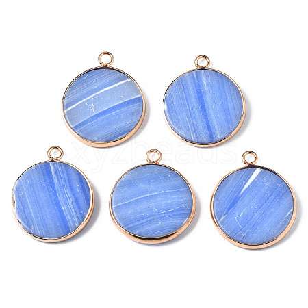 Synthetic Sodalite Pendants G-Q998-010D-1