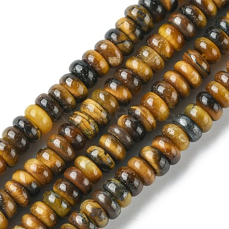 Natural Tiger Eye Beads Strands G-F748-E05-1