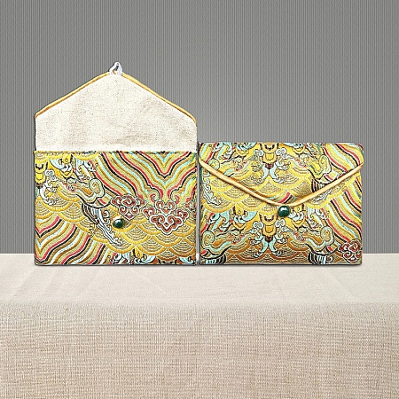 Chinese Style Gift Blessing Bags Envelope Bags PW-WG71878-02-1