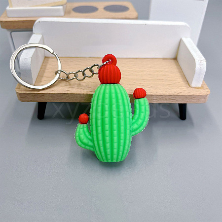 Cactus PVC Bag Keychain PW-WG29ECE-03-1