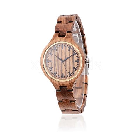 Zebrano Wood Wristwatches WACH-H038-20-1