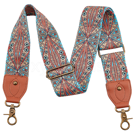   1Pc Ethnic Style Adjustable Polyester Webbing Bag Straps FIND-PH0017-29A-1