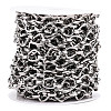 Alloy Teardrop with Twining Chains LCHA-T001-12P-3
