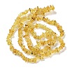 Spray Painted Transparent Glass Beads Strands X-GLAA-P060-01A-13-2