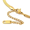 304 Stainless Steel Snake Chain Necklaces NJEW-P311-02D-G-3